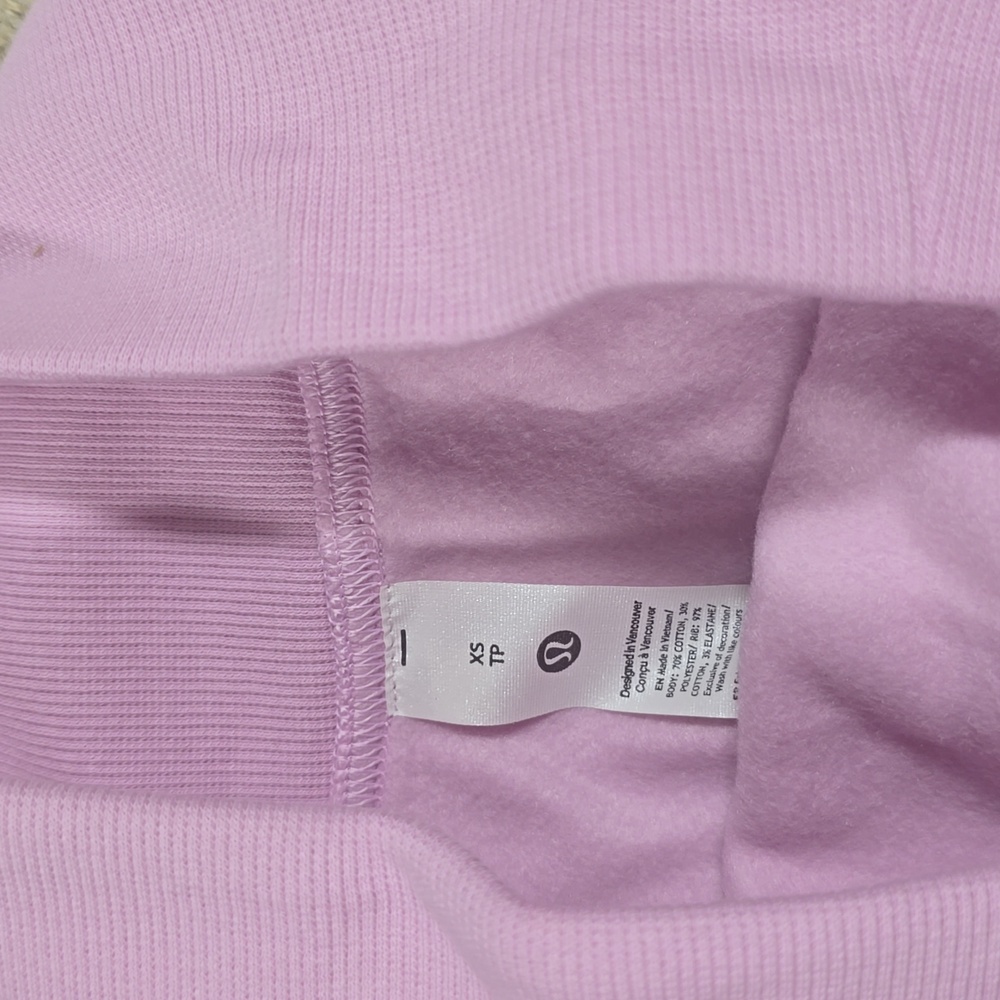 NWT Lululemon Scuba High Rise Fleece Mini Skirt Vitapink XS - Picture 4 of 5